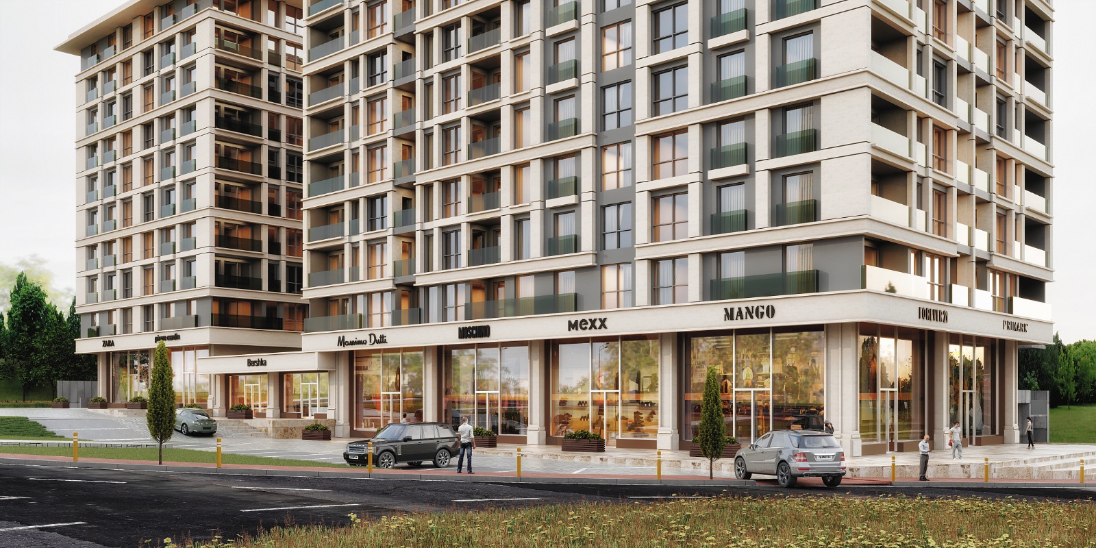 Istanbul Luxury Apartments - Beylikduzu - Shopping and dining on-site