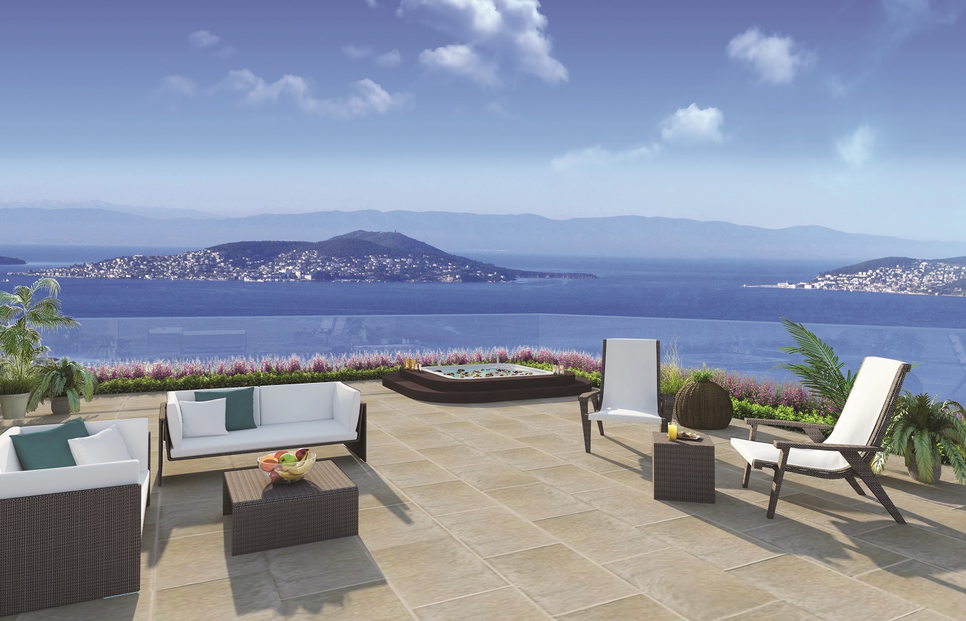 Seaside Asian Istanbul Apartments - Sea and Island views