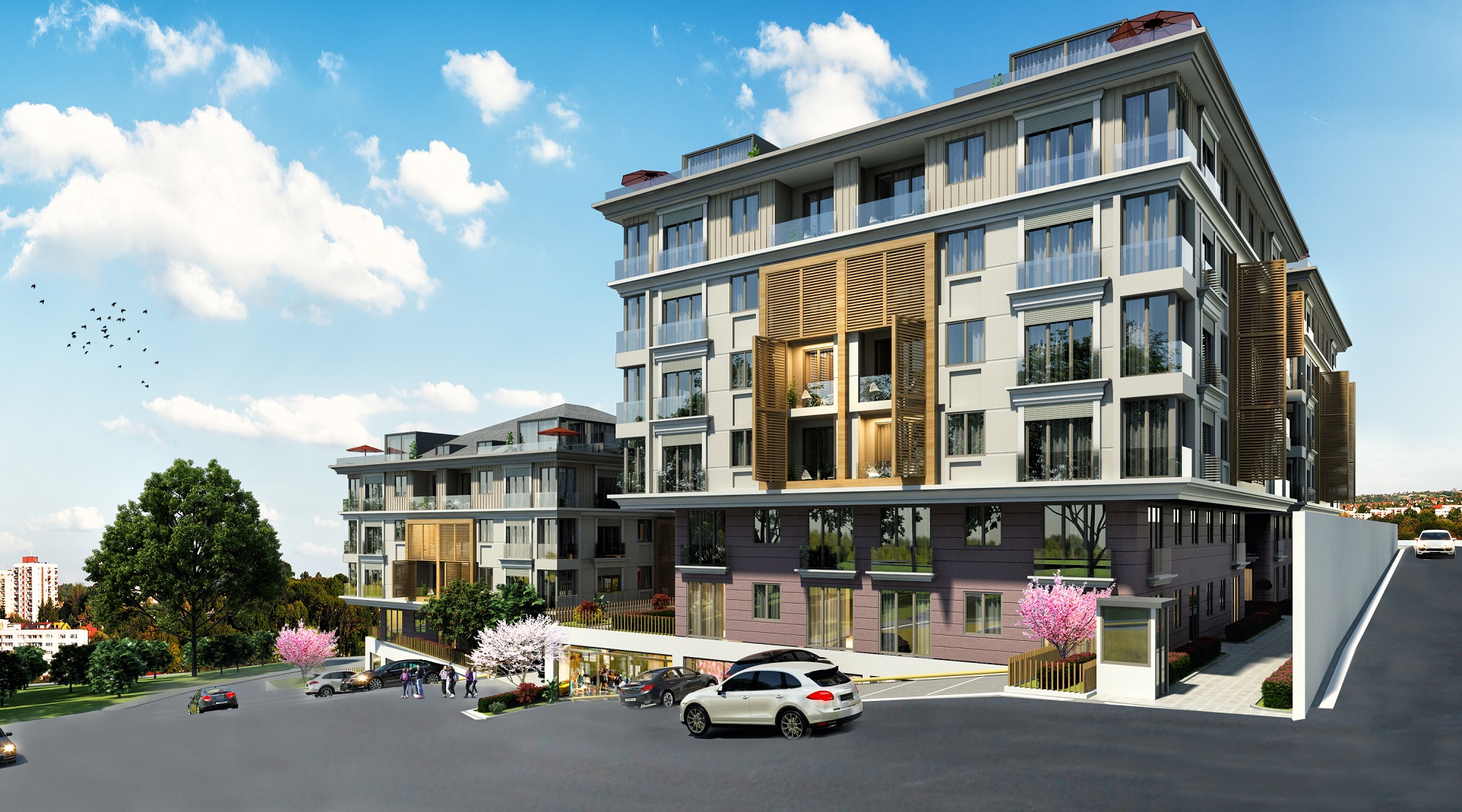 Smart Home Apartments - Asian Istanbul - Shopping and dining on-site