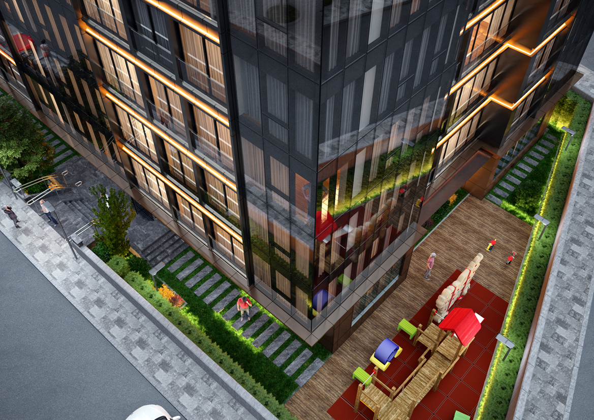 City Centre Istanbul Luxury Apartments - Corner location