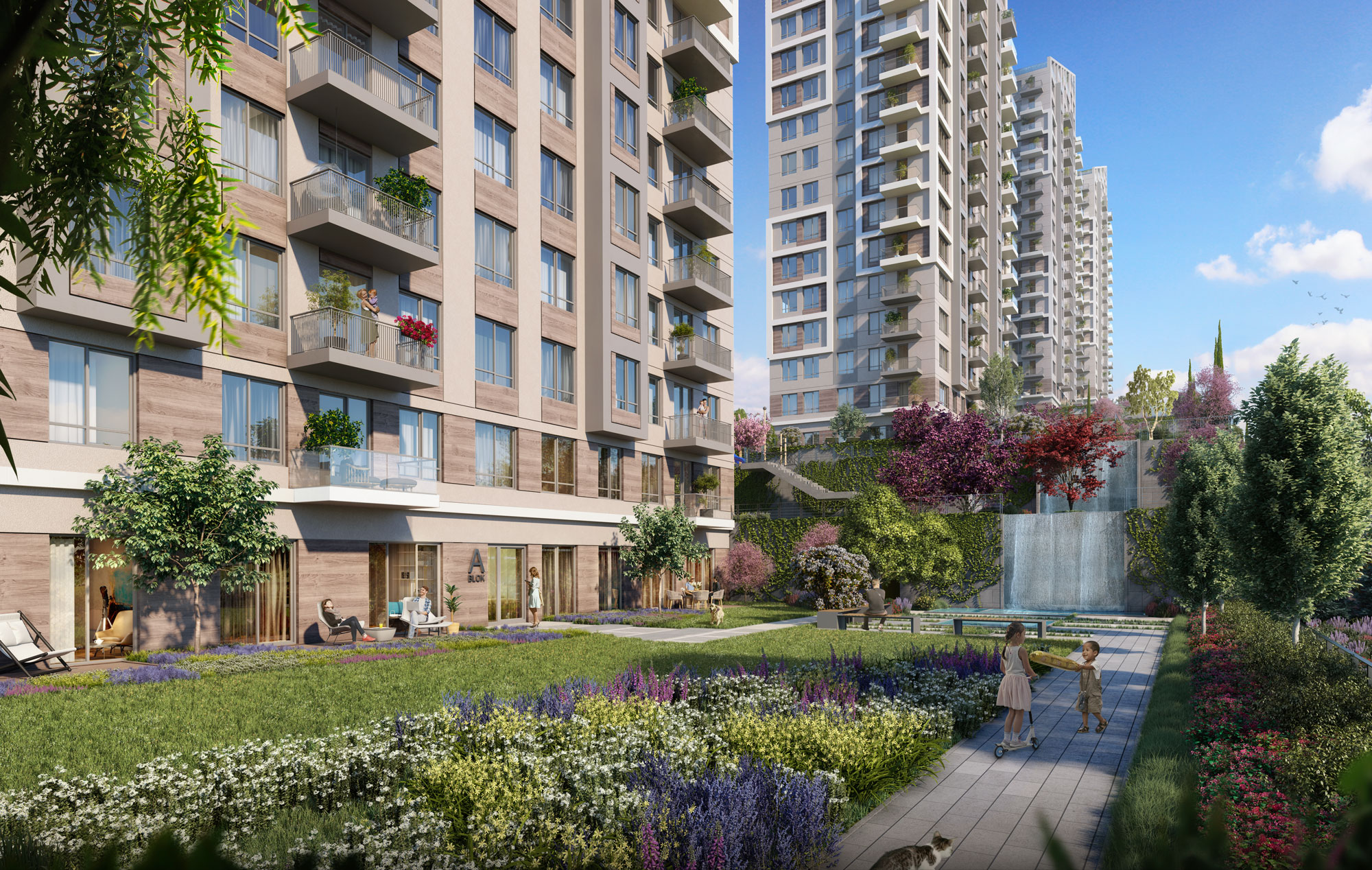 Sea View Property - Asian Istanbul - Communal gardens