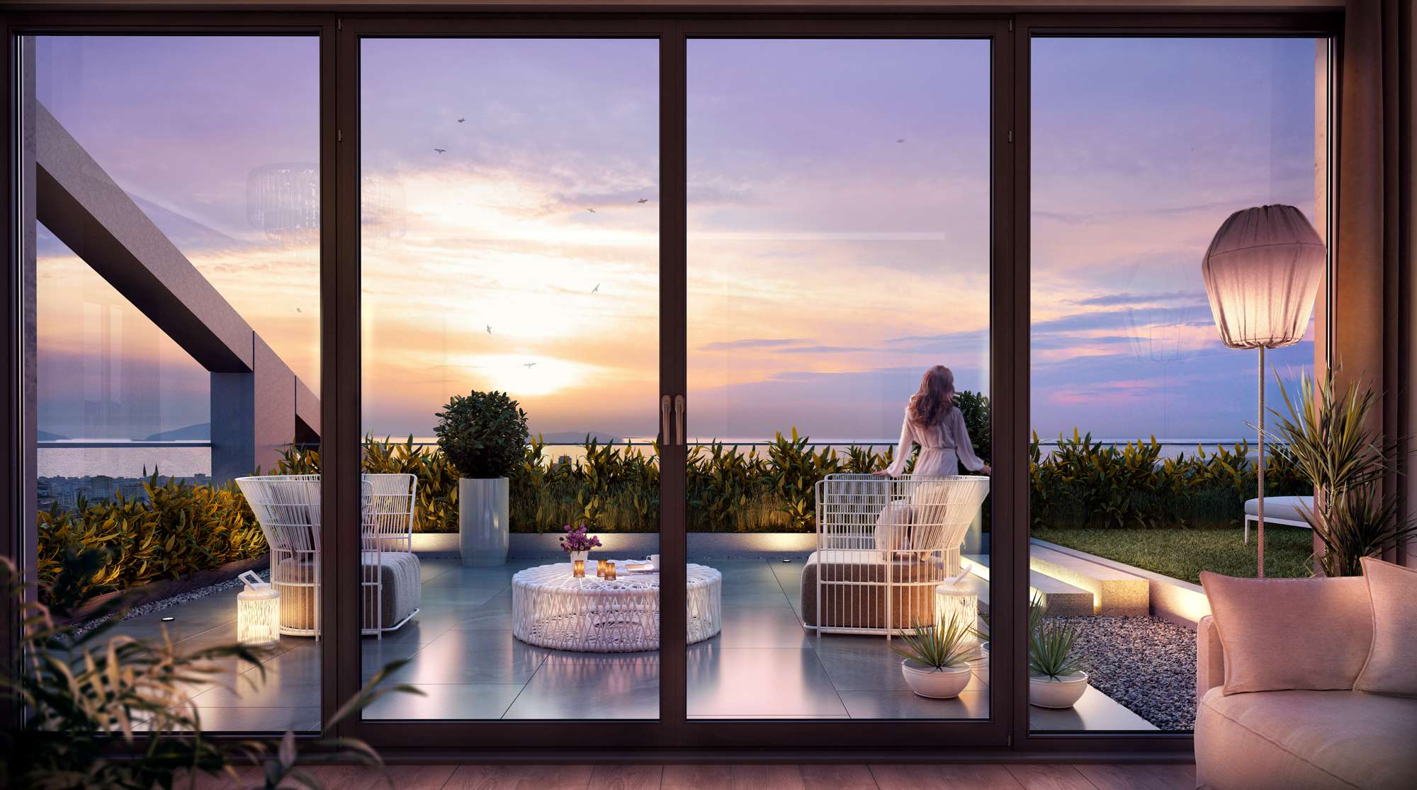 Sea View Property - Asian Istanbul - Ample outdoor living space