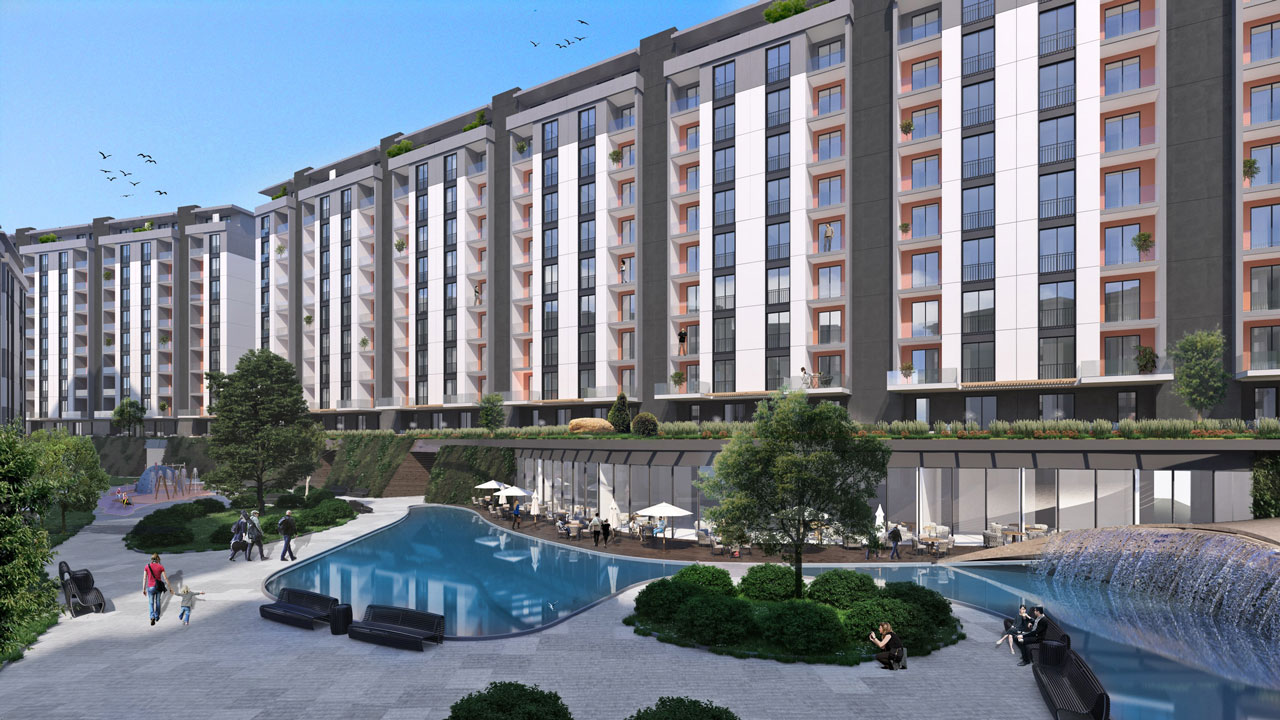 Sea View Apartments - Istanbul City Centre - Low-rise complex