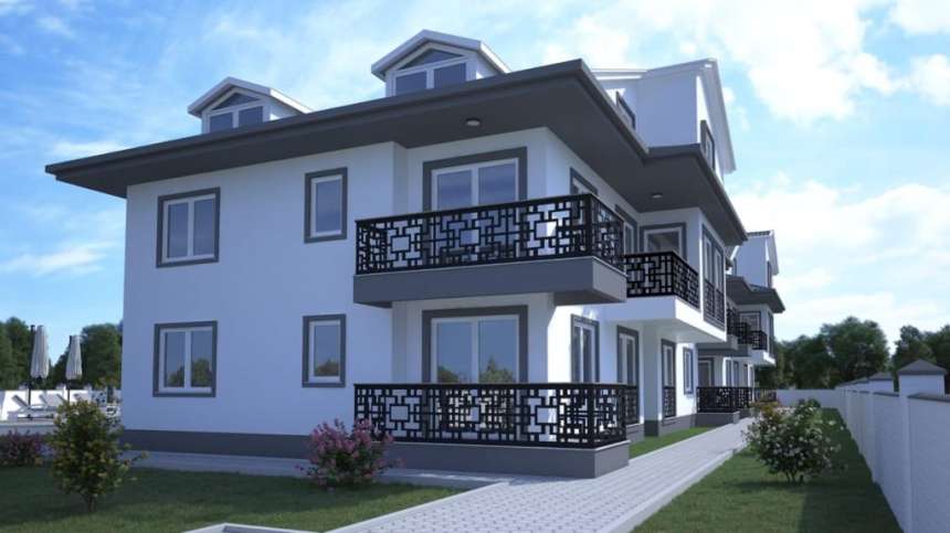 Seydikemer 3-Bed Duplex Penthouses - Modern Fethiye property