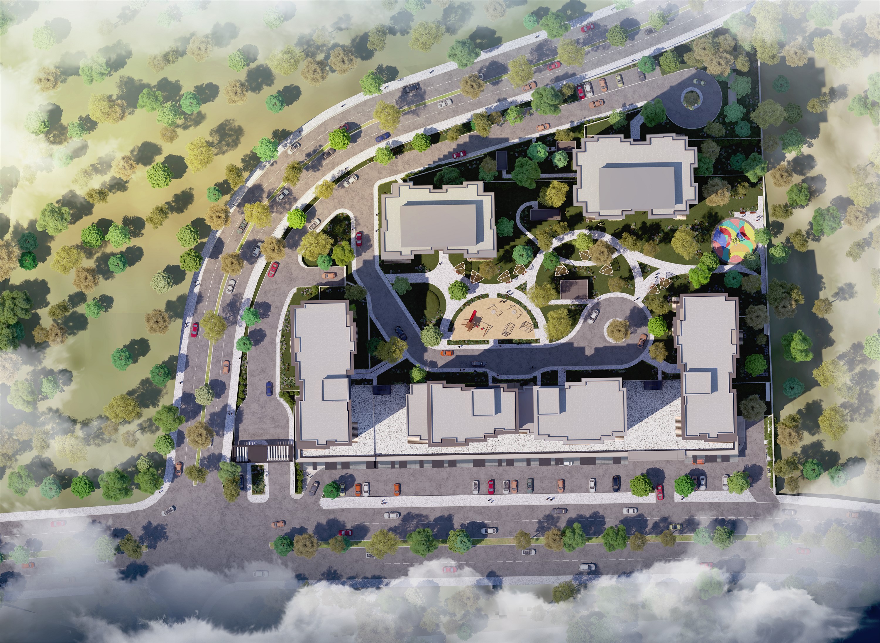 Nature View Istanbul Apartments - Site plan