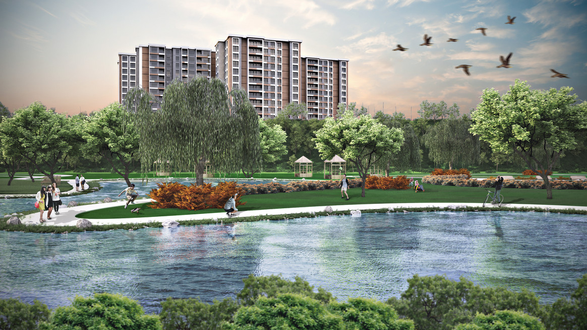 Off-Plan Luxury Istanbul Apartments - Next to a park