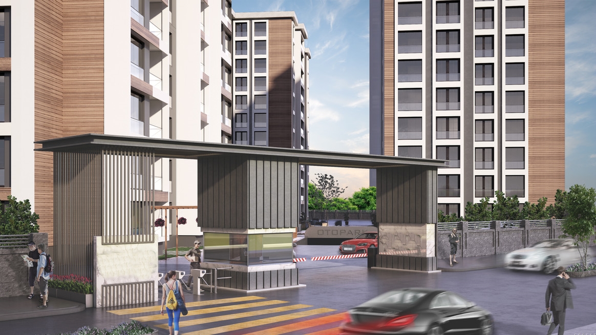 Off-Plan Luxury Istanbul Apartments - Secure complex