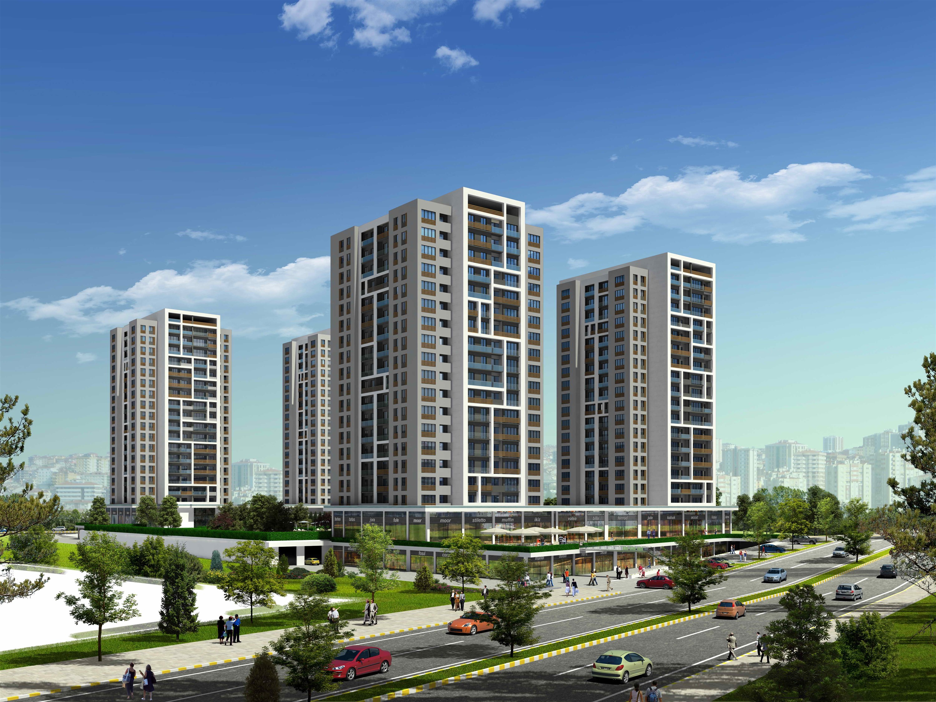 Istanbul Modern Apartments - Turnkey - Newly completed