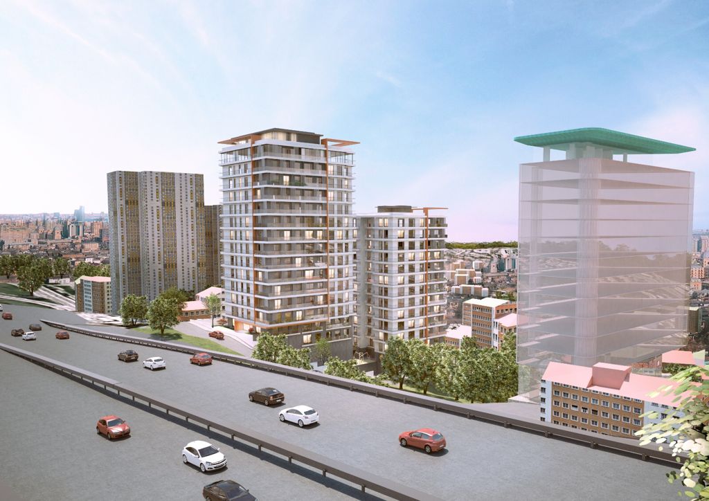 Modern Istanbul Apartments - Great Connections -On the E-5 highway