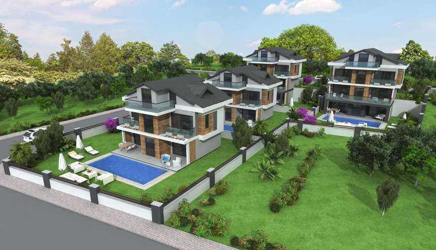 New Sea View Gocek Villas - Detached villas