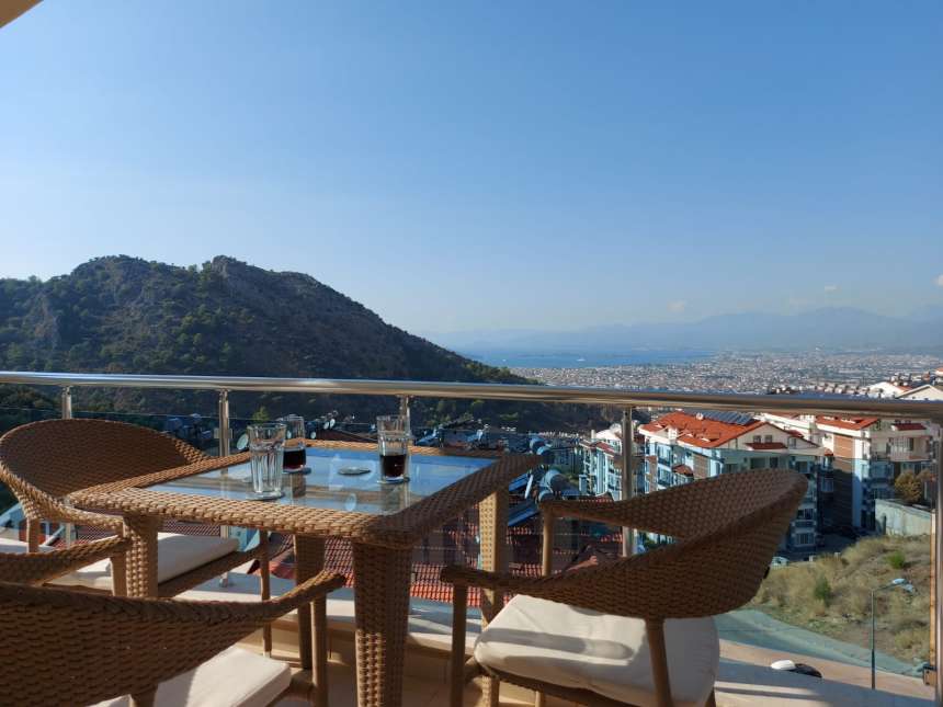 Fethiye Town Sea View Apartment  - Sea, town and nature views