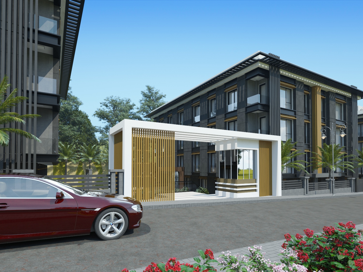 Luxury Istanbul Apartments - Boutique Complex - Secure complex