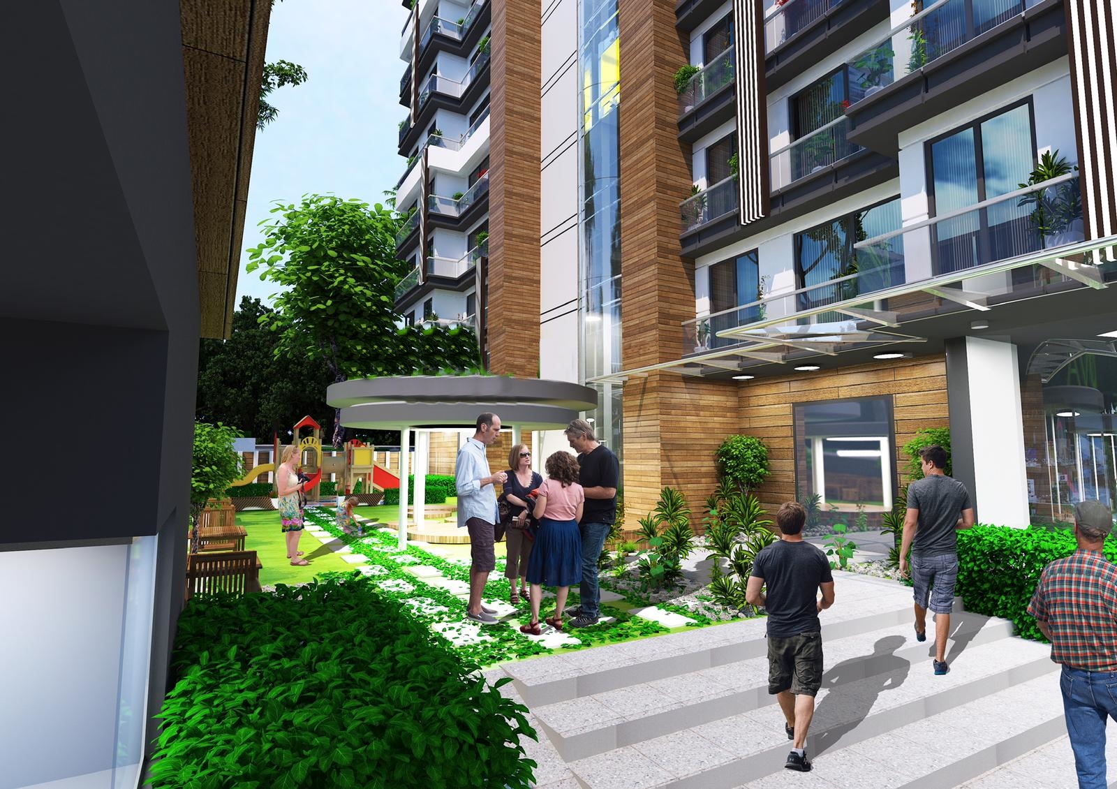 Luxury Istanbul Apartments - City Centre - Small residential complex