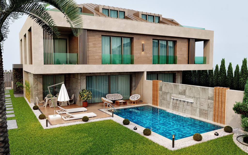 Istanbul Smart Home Villas - Private garden and pool