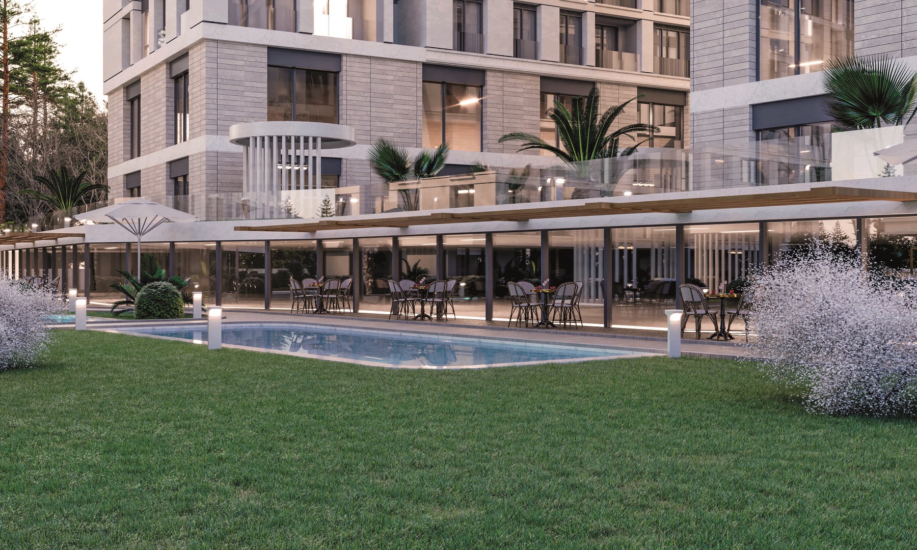 Istanbul Off-Plan Luxury Apartments - On-site dining