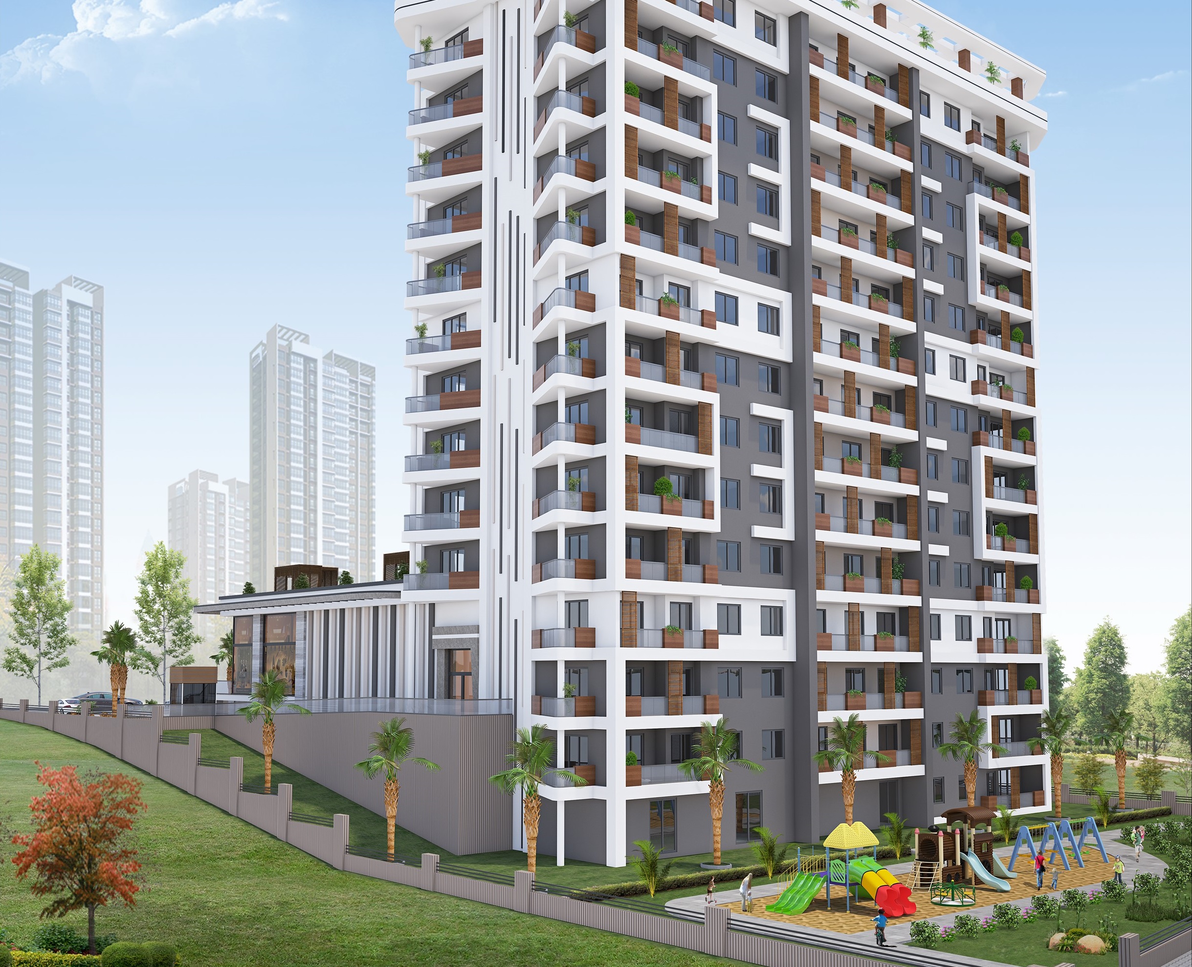 Luxury Istanbul Apartments - Small complex