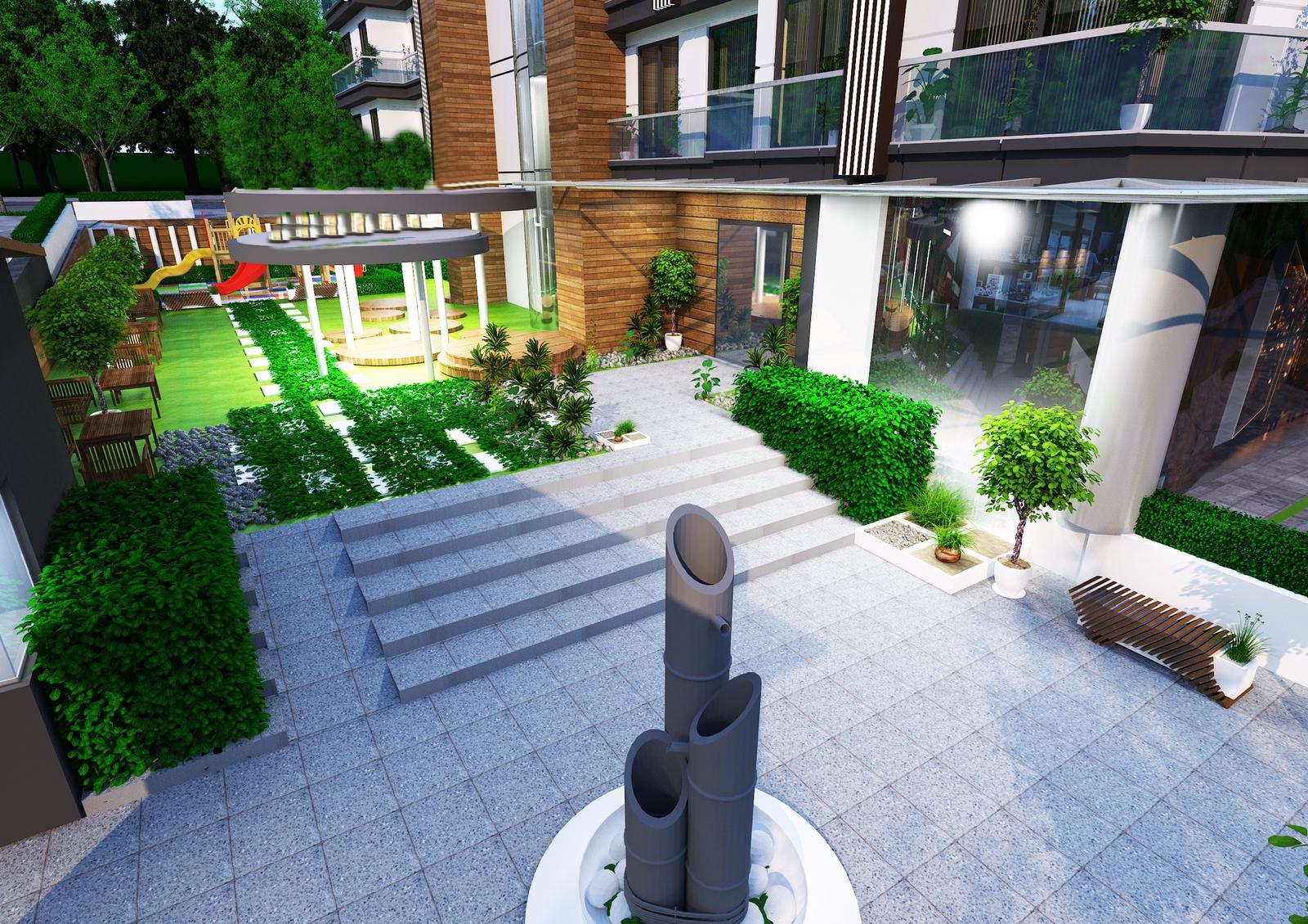 Istanbul Luxury Apartments - City Centre - Water features