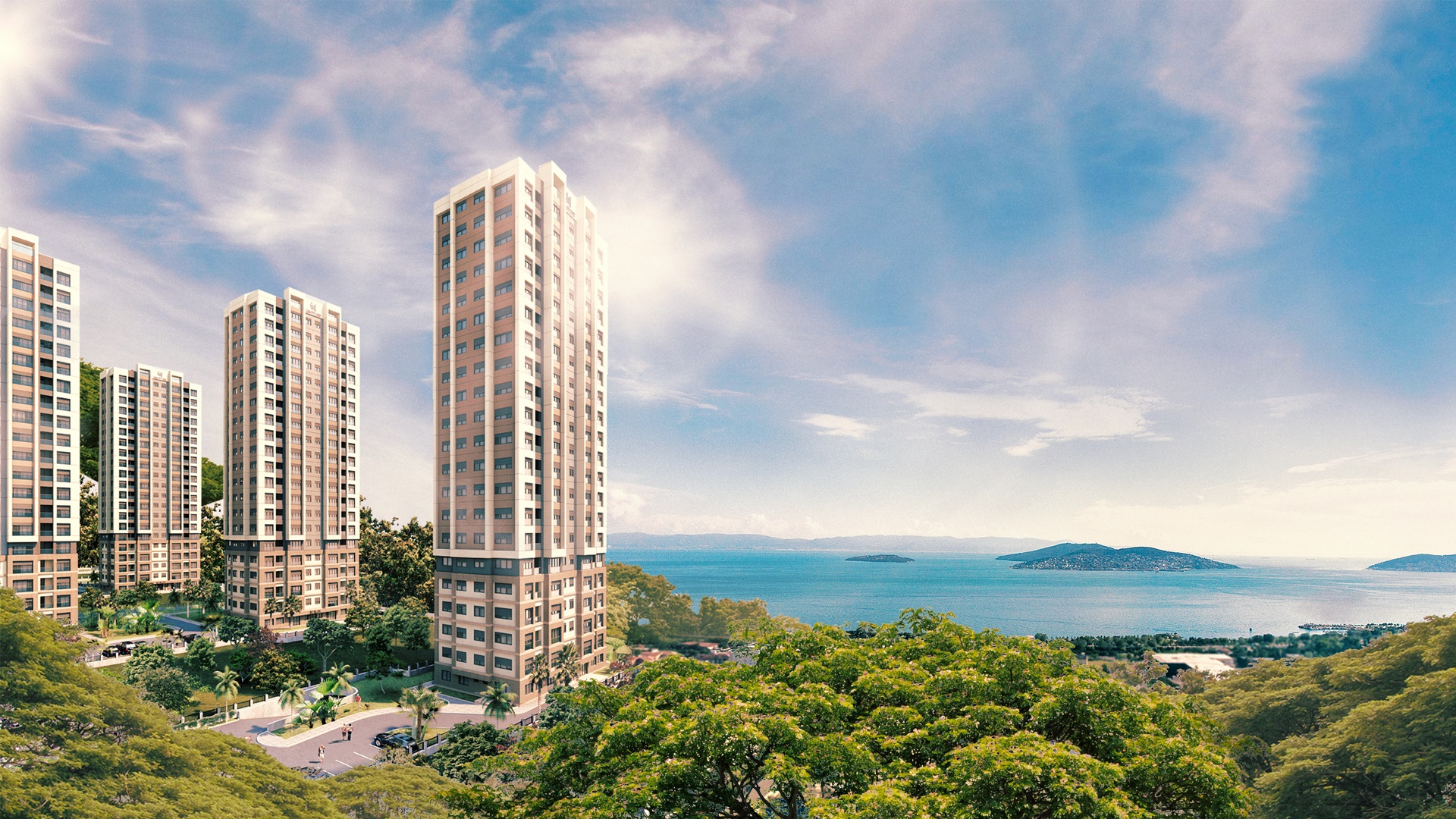 Asian Istanbul Sea View Apartments - Kartal - Sea, Island and nature views
