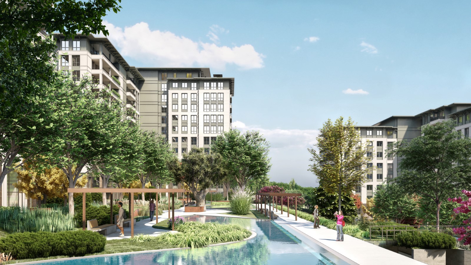 Luxury Istanbul Apartments - Kucukcekmece - Modern complex