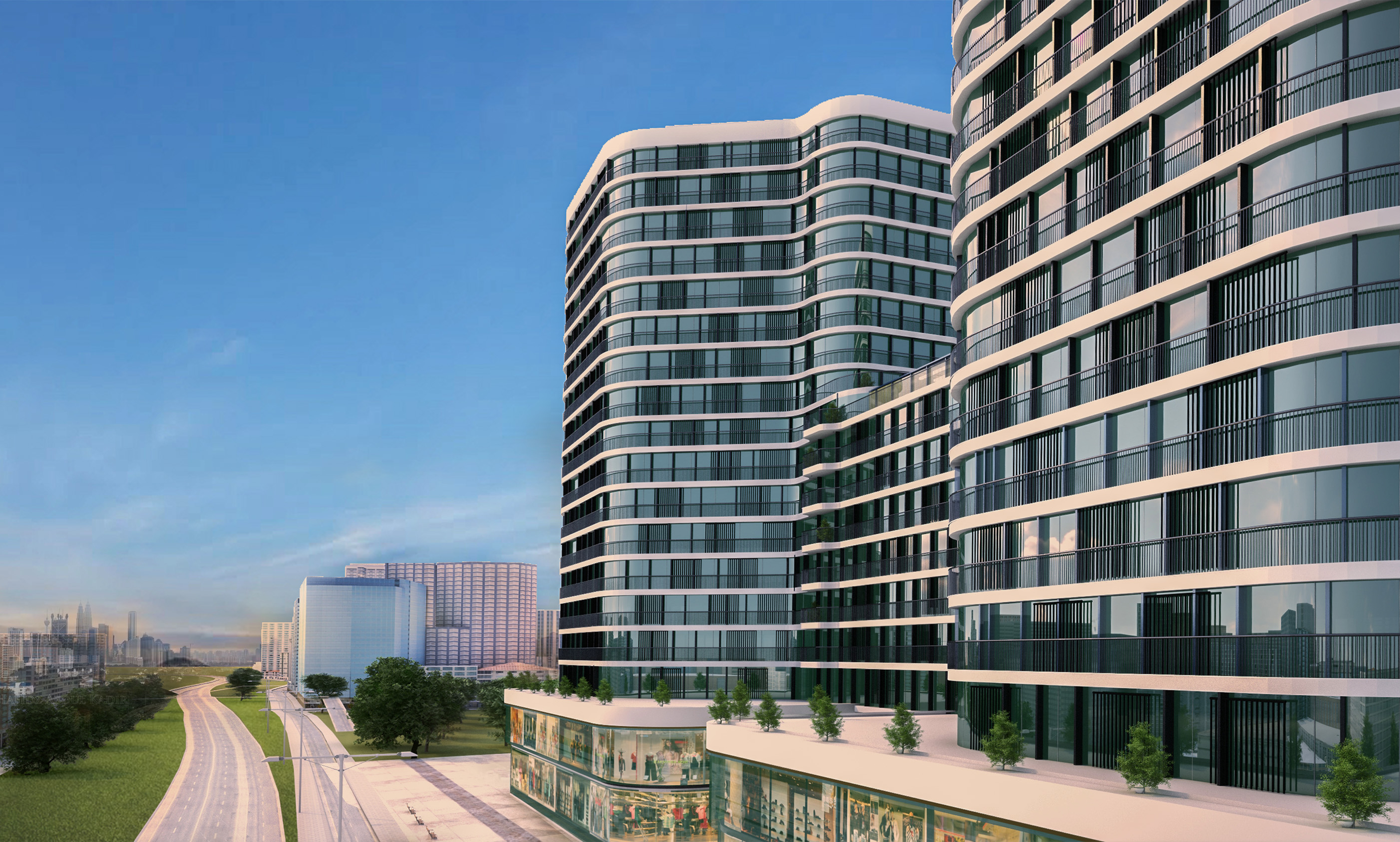 New Luxury Asian Istanbul Apartments - Shops, cafes & restaurants