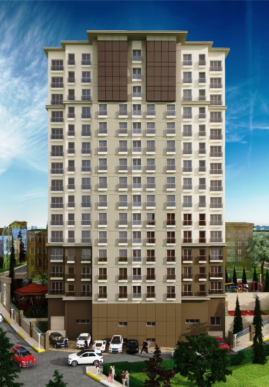 	 City Centre Apartments For Sale In Istanbul - complex view