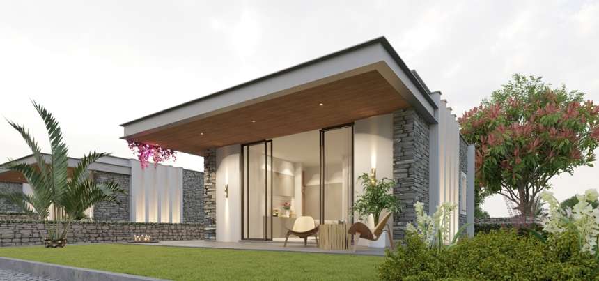 Sea View Bungalows In Kadikalesi - New traditional