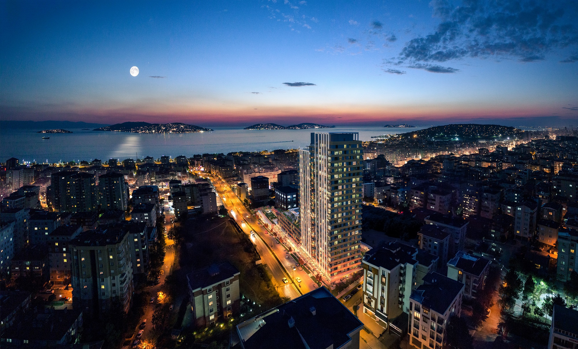 Luxury Smart Home Apartments - Anatolian Istanbul - Panoramic views