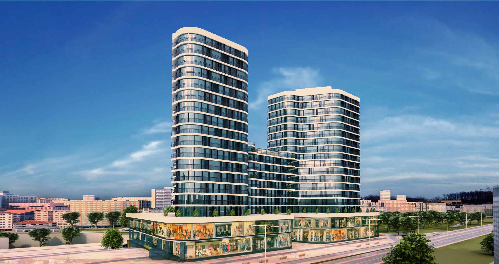 Asian Istanbul Modern Apartments - Key Ready - On the E-5 highway