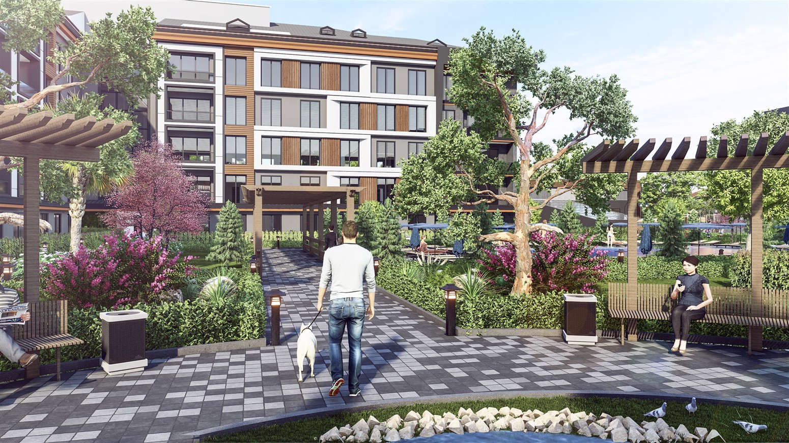 Boutique Apartments In Istanbul - Modern low-rise complex