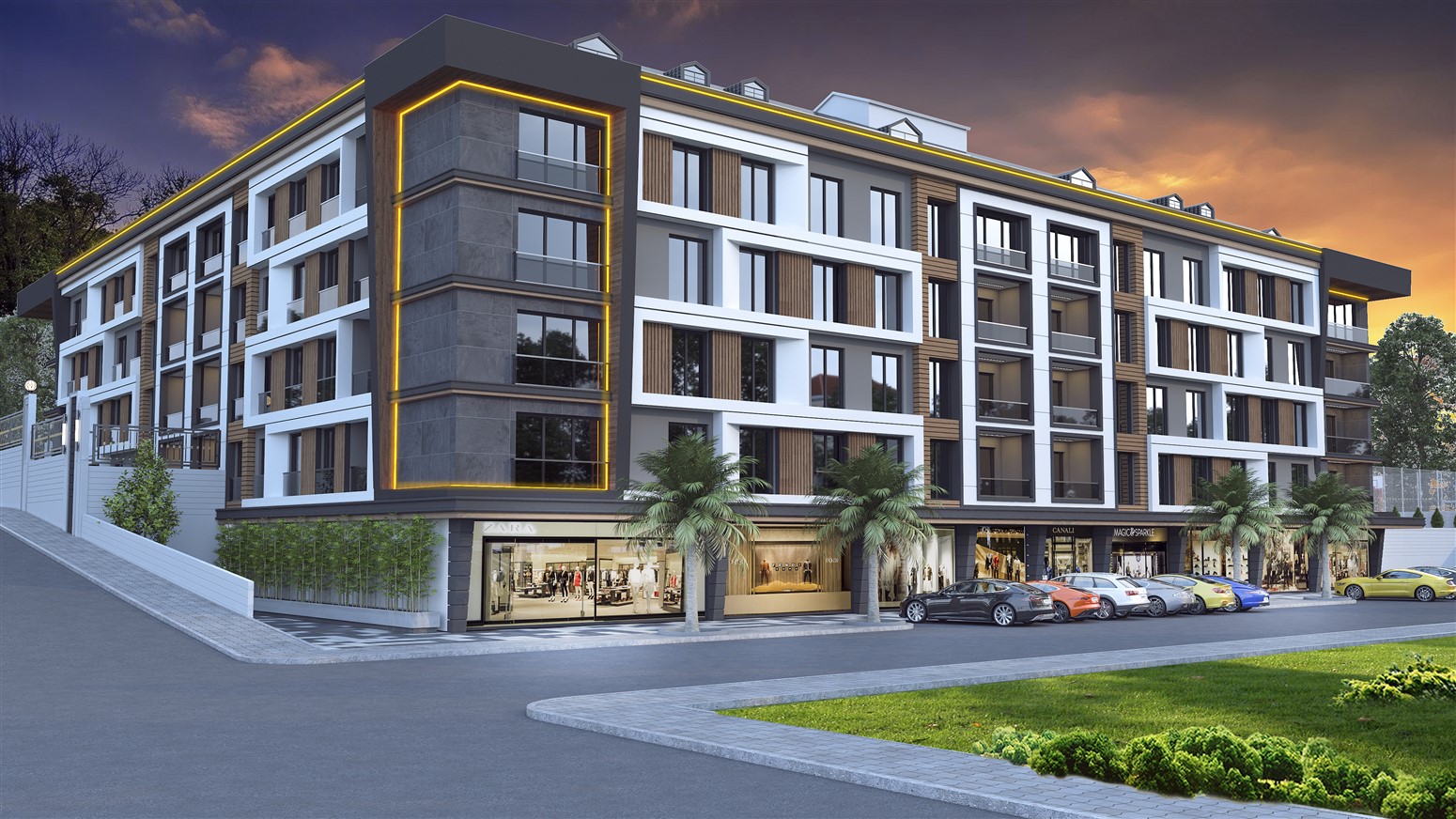Boutique Apartments In Istanbul - Commercial units on-site