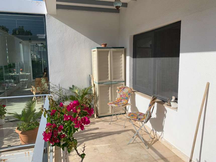 Modern Sea View Bodrum Apartment - Rear balcony