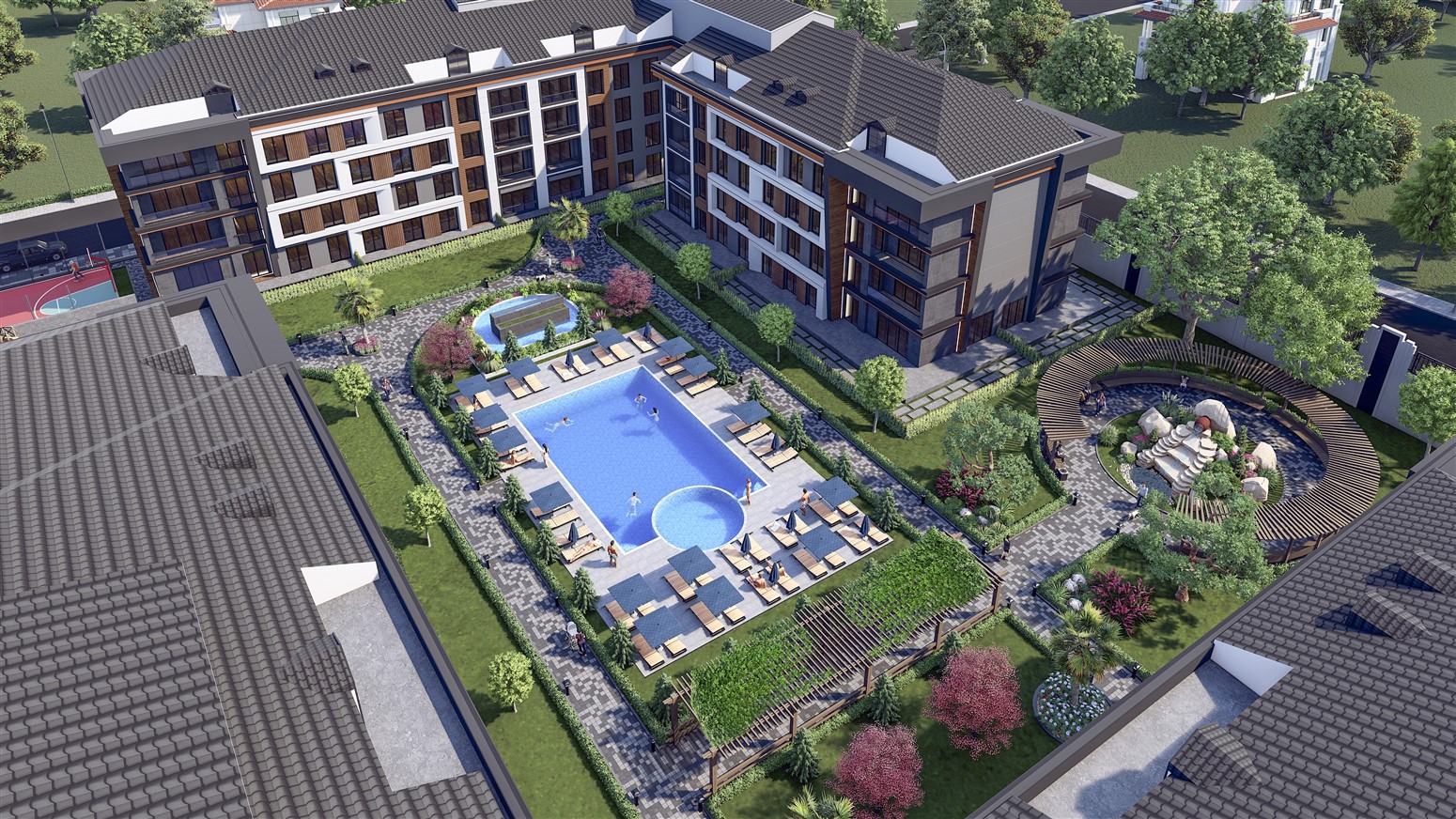 Boutique Luxury Istanbul Apartments - Complex view