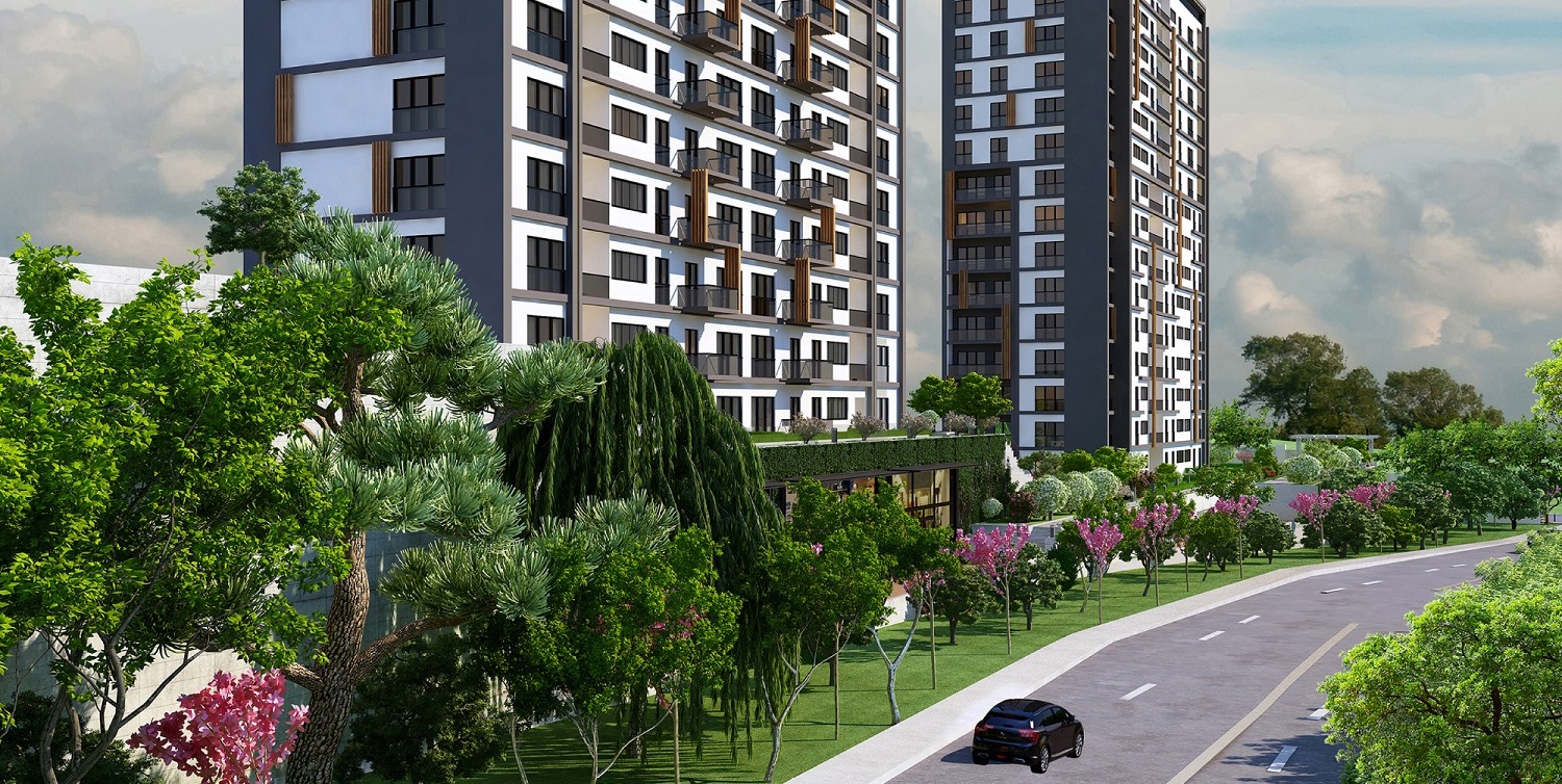 Asian Istanbul Luxury Apartments - Kartal - Landscaped gardens