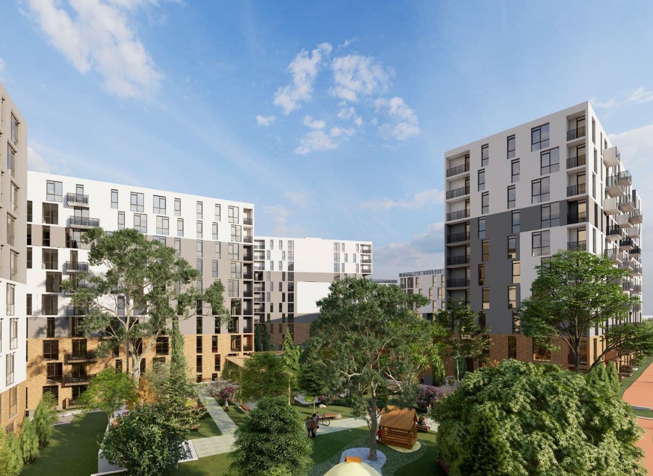 Luxury Apartments - Istanbul City Centre - Landscaped gardens