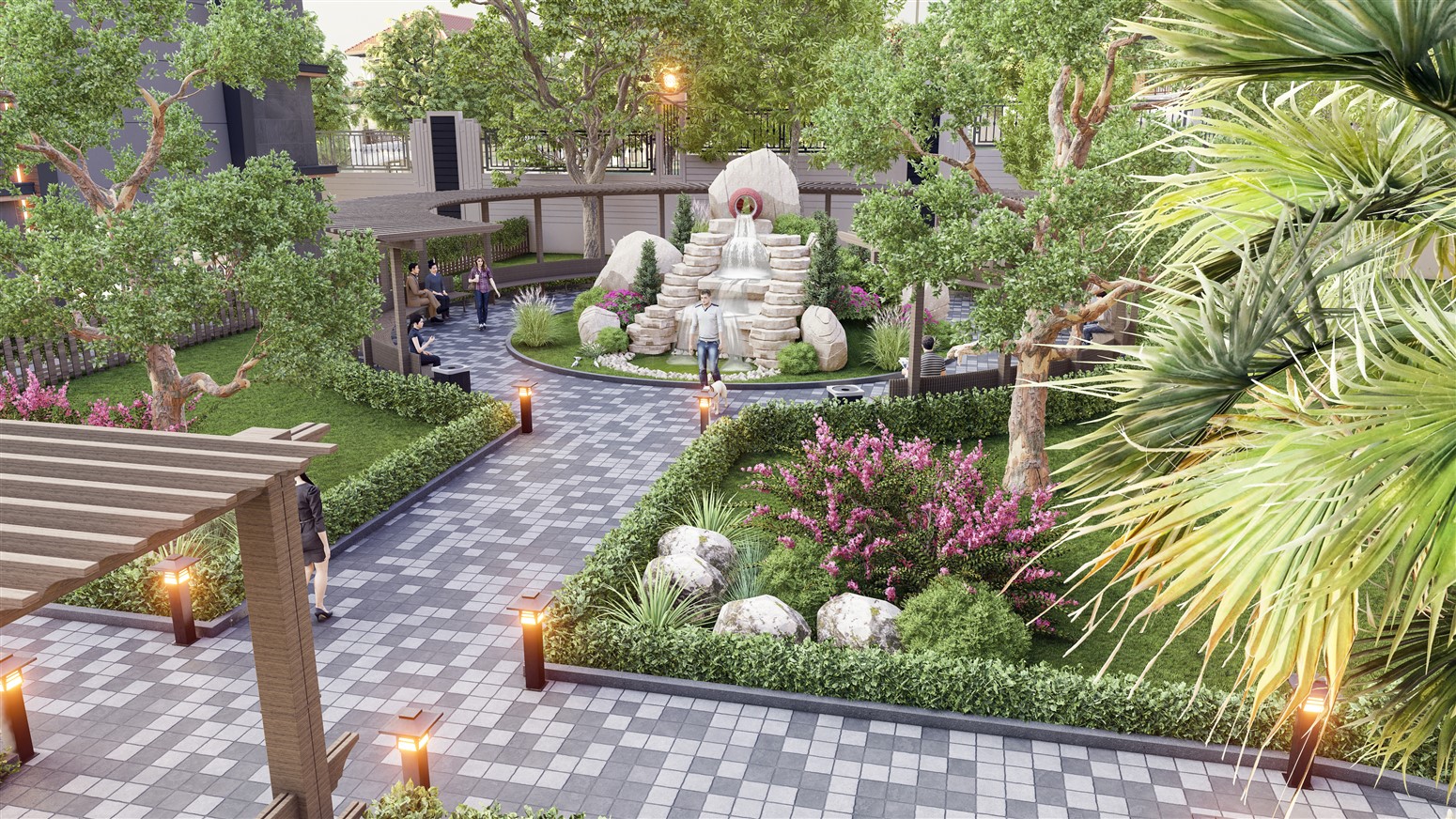 Boutique Luxury Apartments - Istanbul - Stunning landscaped gardens