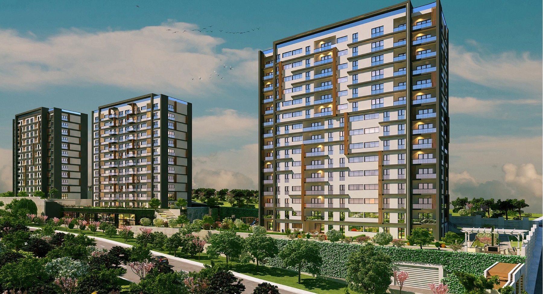 Asian Istanbul Apartments - Aydos Forest -Modern complex