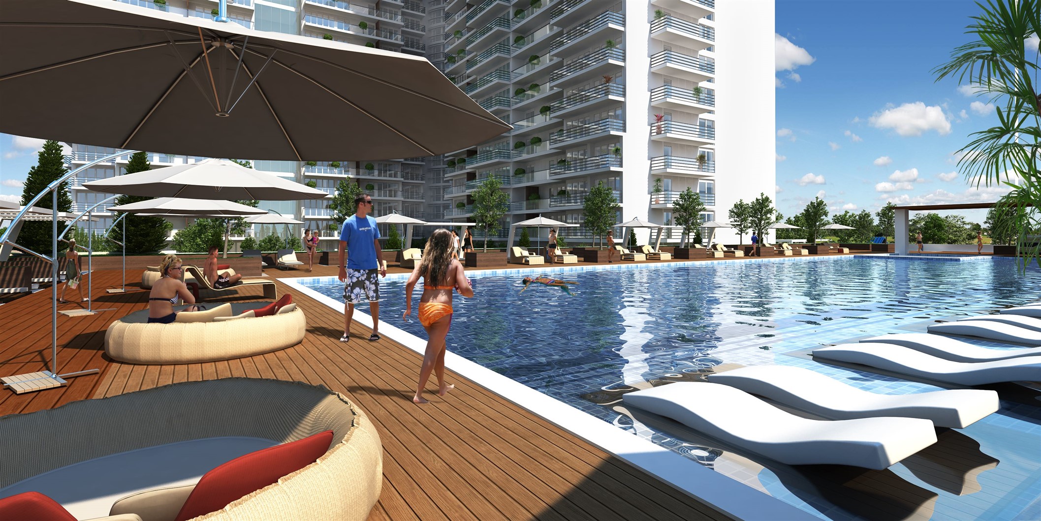 Asian Istanbul Luxury Apartments - Sea Views - Outdoor pool