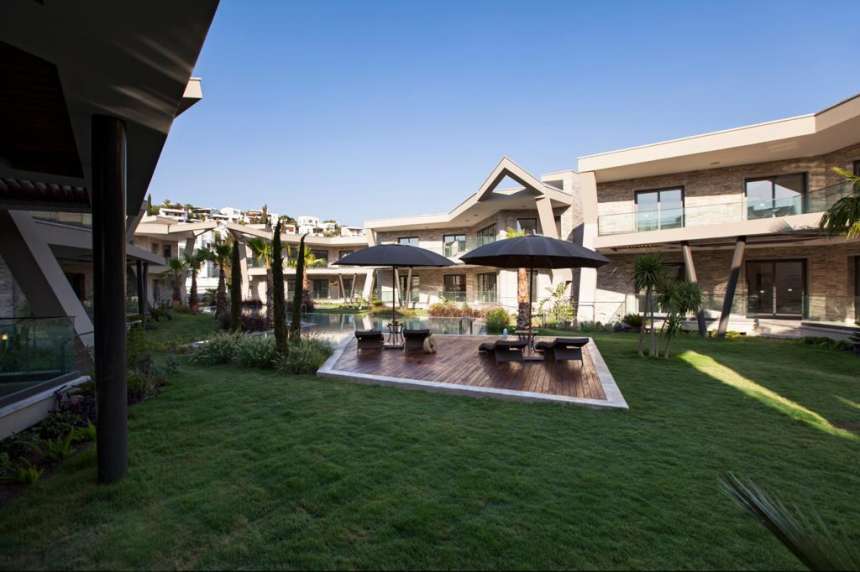 Luxury Bodrum Town Penthouses - Decked sun terraces