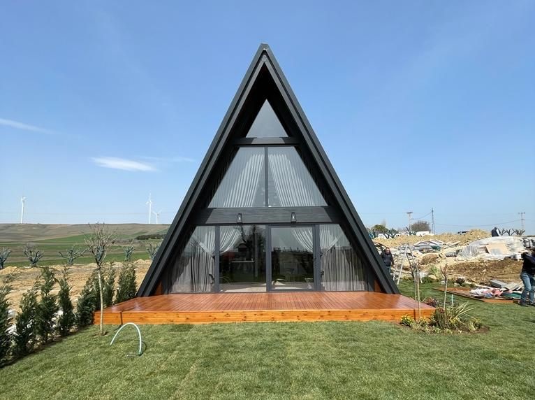 Nature View Villas In Silivri - A-frame houses