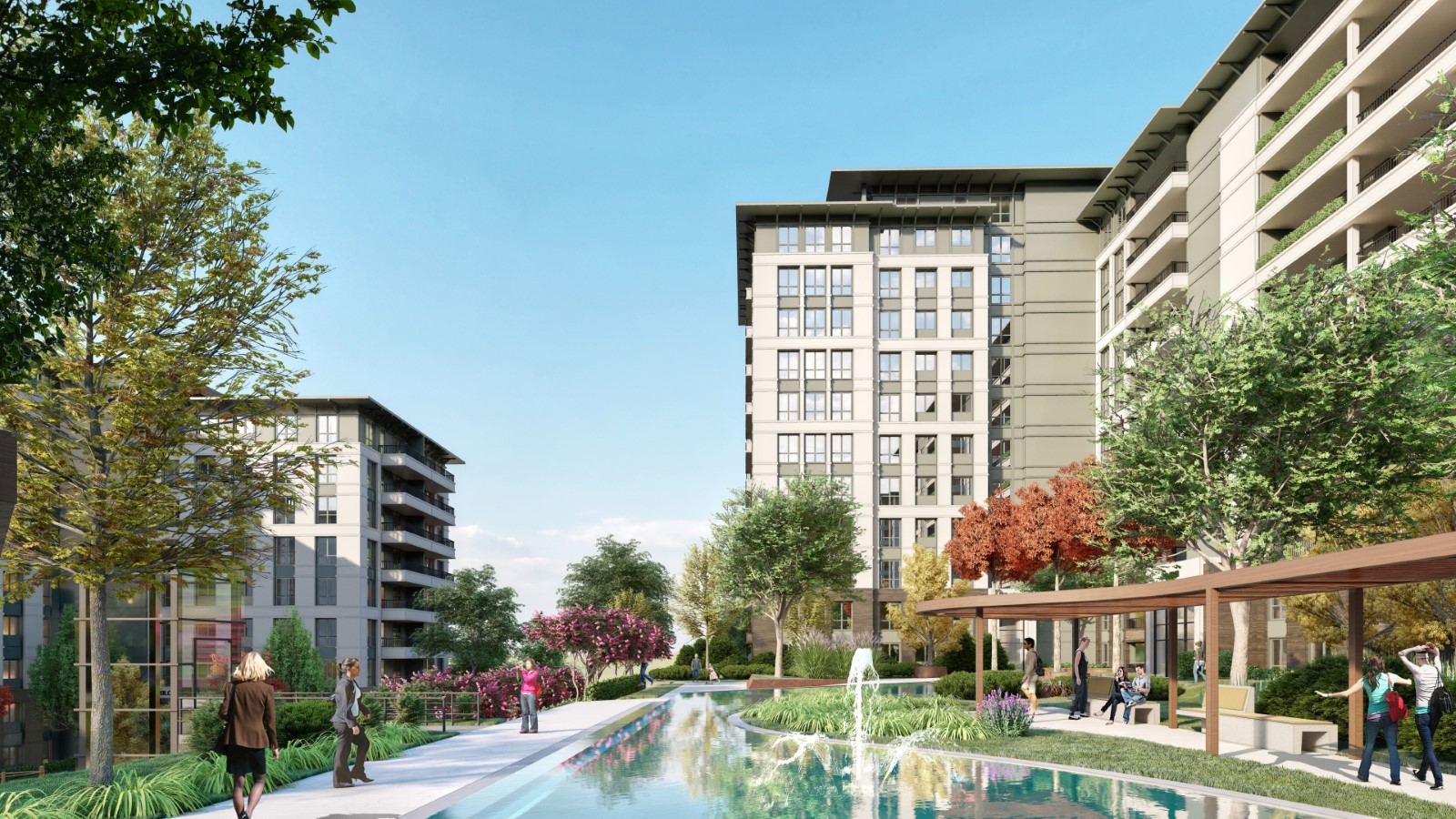 Off-Plan Luxury Istanbul Apartments - Family complex