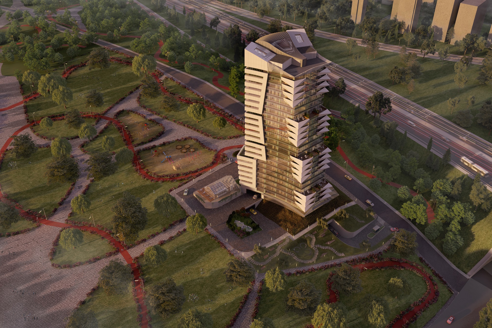 Asian Istanbul Prestigious Apartments - Surrounded by botanical gardens