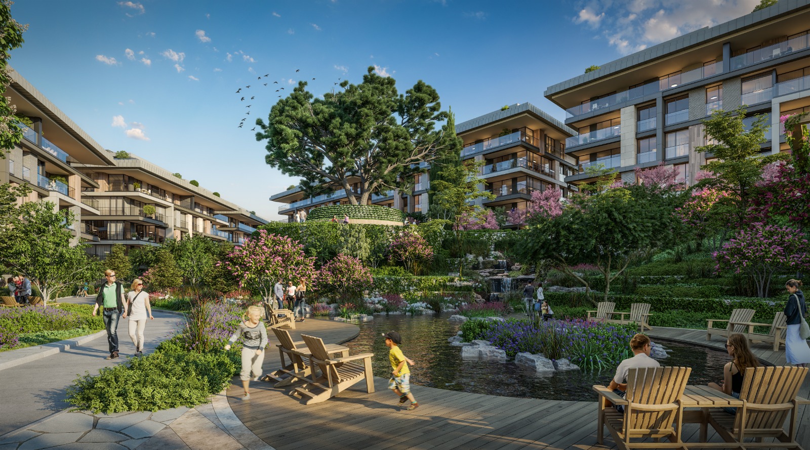 Asian Istanbul Prestigious Apartments - Communal gardens