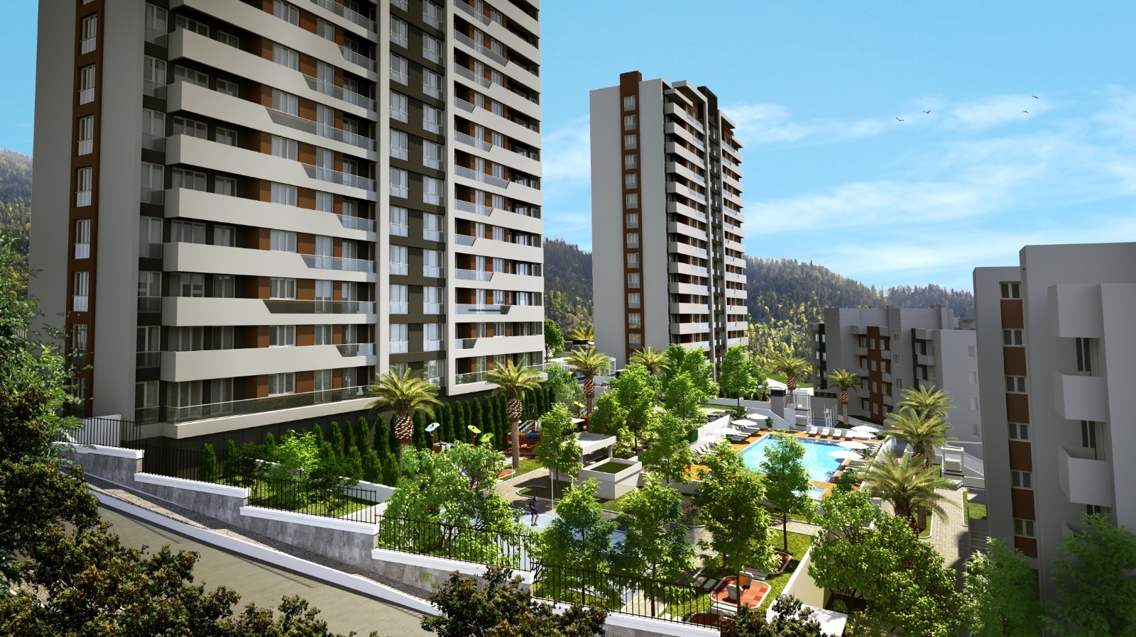 Sea View Apartments - Istanbul Asia - Landscaped gardens