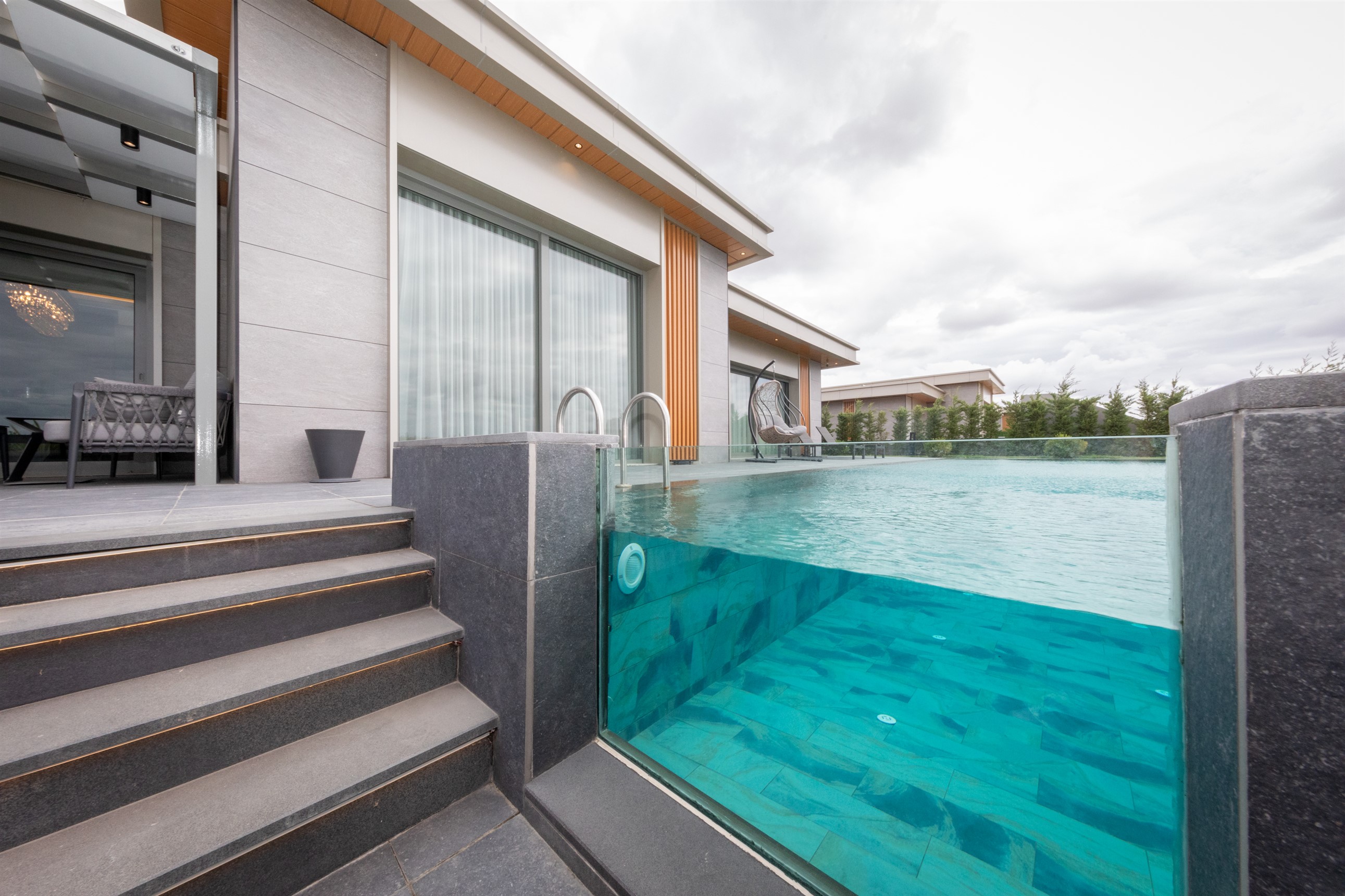 New Built Property In Istanbul For Sale - Private swimming pool