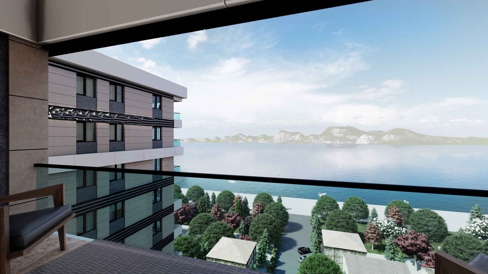 Lakeside Apartments In Istanbul - New canal
