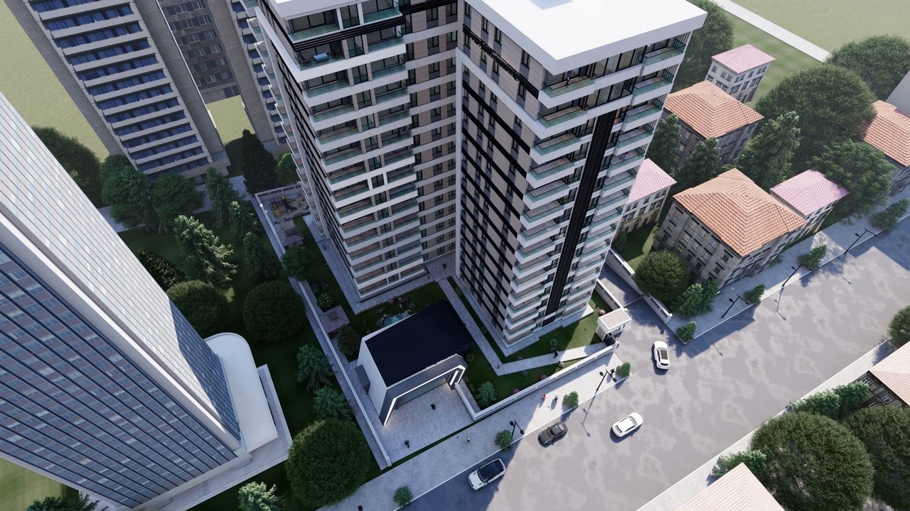 Lakeside Apartments In Istanbul - Walled and gated