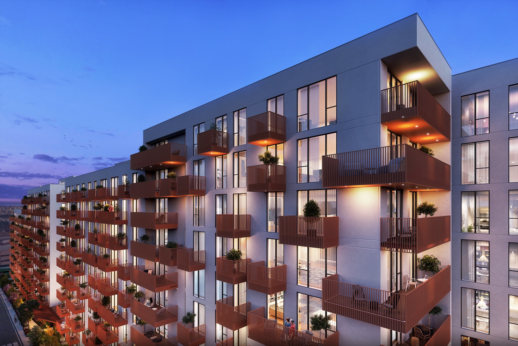 Istanbul Spa Apartments -Lake Views - Outdoor living space