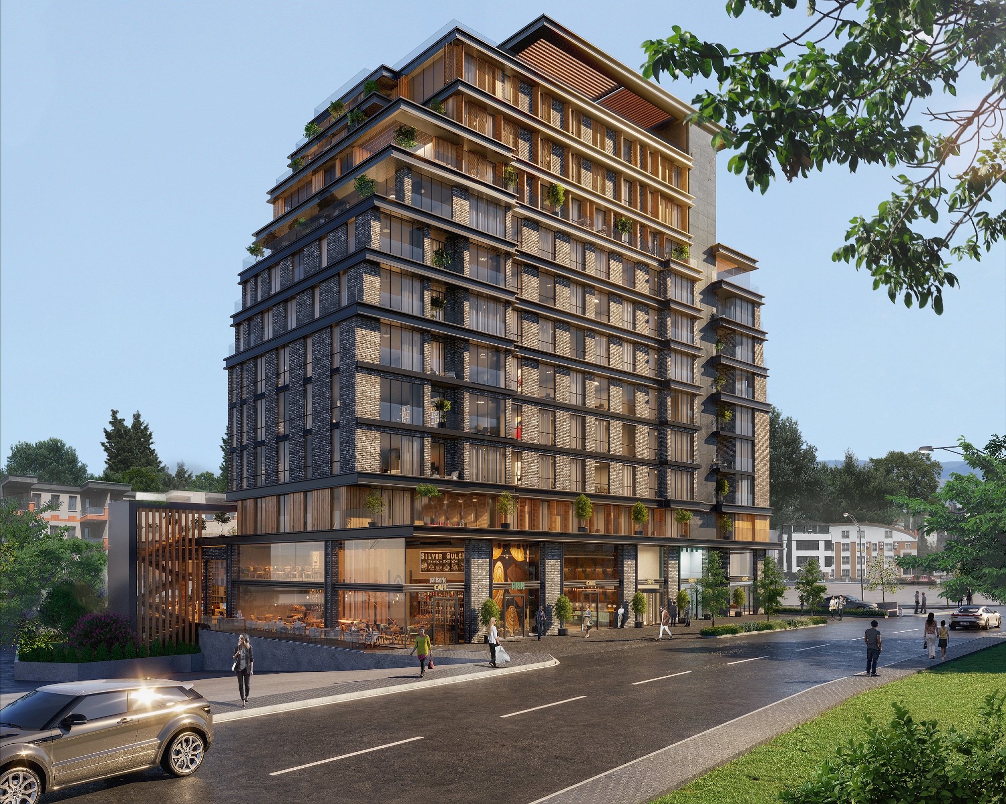 Istanbul City Centre Luxury Apartments - Small complex