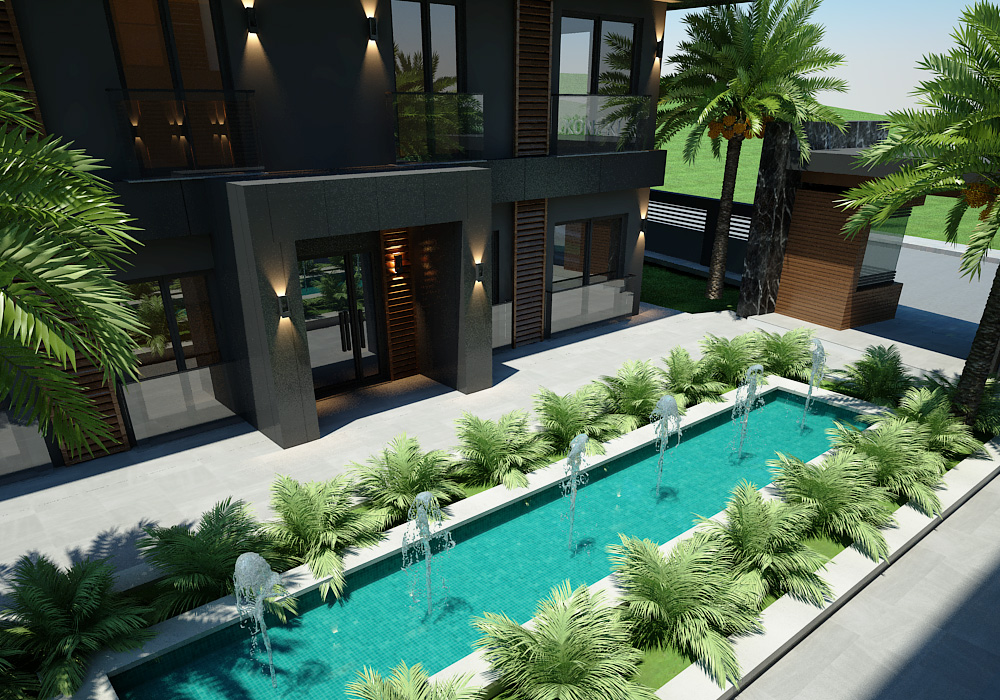 Istanbul Sea & Nature View Apartments - Gardens and water feature