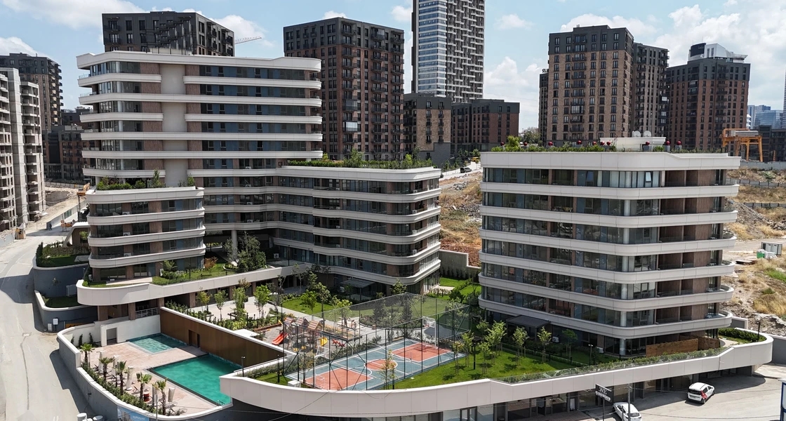 Asian Istanbul Apartments - Financial District -View of the entire complex